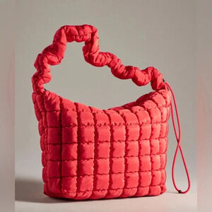 NWT Anthropologie Nylon Scrunch Tote